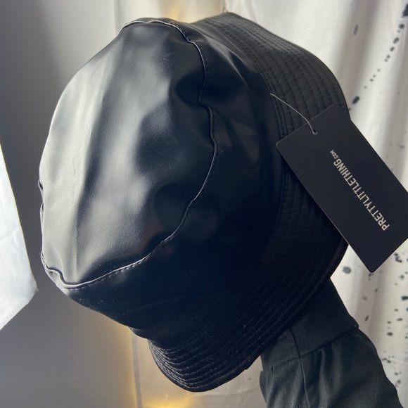 Leather PLT Bucket Hat - Picture 2 of 4